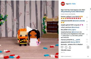 Lego Instagram marketing