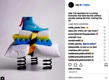 Nike Instagram marketing