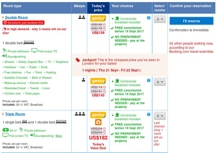 neuromarketing booking